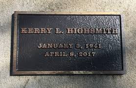 Kerry L Highsmith (1941-2017)