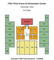 Fifth Third Arena Tickets And Fifth Third Arena Seating