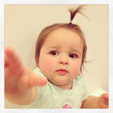 Charlotte is a happy little girl 😂