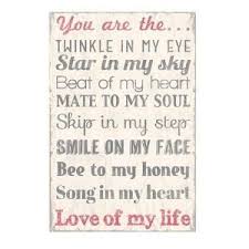 You Are The Twinkle In My Eye Star In My Sky Beat Of My Heart Mate To My Soul Skip In My Step Smile On My Face Love Of My Life Scrapbook