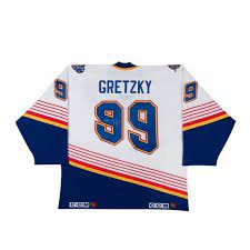 Wayne Gretzky Autographed Authentic White Ccm St Louis Blues Jersey