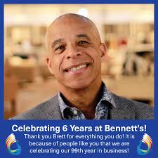 We want to wish Megan, Brett, Alain & Tanner a happy work anniversary! It  is because of people like them that we are celebrating our 99th year in  business!