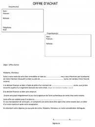 Modele Offre Dachat Bien Immobilier Burnsocial