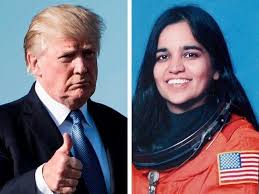 kalpana chawla donald trump hails kalpana chawla calls her