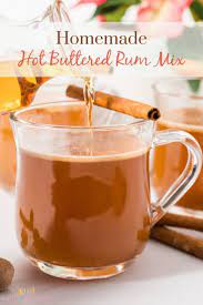Homemade Hot Buttered Rum Mix Recipe Hot Buttered Rum Mix Hot Buttered Rum Rum Recipes
