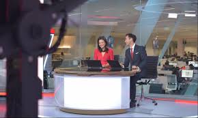 Breaking news in asia and singapore; Channel Newsasia Broadcast Set Design Gallery