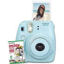 Fujifilm Instax Mini 8 Camera With 10 Exposures Blue Fujifilm Instax Mini Instax Mini Instax