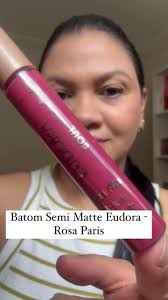 Batom Líquido Semi Matte Eudora Kiss me Soul