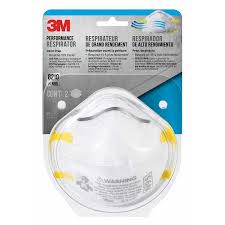 3m N95 Respirator White 2 Pc Ace Hardware In 2020 3m N95 Sanding Dust Mask