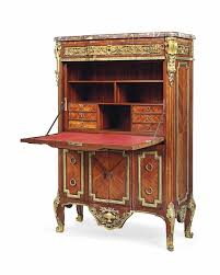 A French Olmolu Mounted Kingwood Amaranth And Fruitwood Secretaire A Abattant Of Louis Xvi Style Last Quarter 19th Century Mobilya Antika