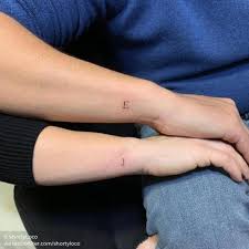 Different types of letters for tattoo designs: Small Letter Tattoos Wrist Cute Simple Tattoos