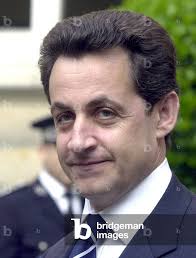 Image of DER FRANZÖSISCHE INNENMINISTER NICOLAS SARKOZY TRITT AN, UM DAS AMT