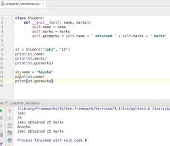 Python Property Decorator Python Property Journaldev