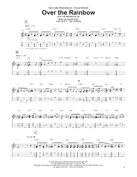 Always learn the basic rhythm first and then you can break the rules of that rhythm to make the song yours. Over The Rainbow Arr Jake Shimabukuro By Harold Arlen Ukulele Tab Guitar Instructor