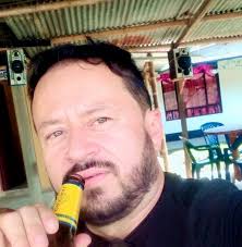 Messi hugs a fan after the game