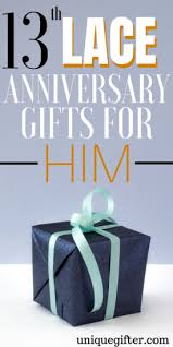 It's fast and fun to send anniversary ecards to show you care. 20 13th Lace Anniversary Gifts For Him Unique Gifter