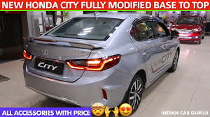 As i stepped into the car, i found the interior particularly appealing. 2020 Honda City Accessories Honda City Modified Interior Exterior Base To Top Model Youtube