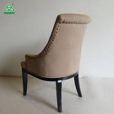 Tall and masculine, shorter and more elegant round backs can be found here. Hotel Elegant Wood Frame Luxury Dining Room Furniture High Back Upholstered Dining Chair China Restaurant Furniture Hotel Bedroom Chairs Made In China Com