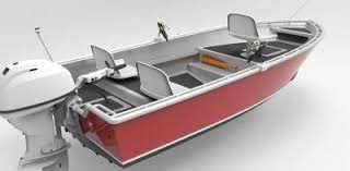 14 Foot 4 3m Skiff Sport Fish Metal Boat Kits Boat Kits Small Boats Skiffs