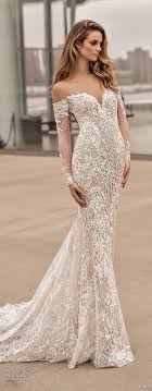 Berta Spring 2018 Bridal Long Sleeves Off The Shoulder Sweetheart Neckline Full Embellishment S Fit And Flare Wedding Dress Berta Wedding Dress Wedding Dresses