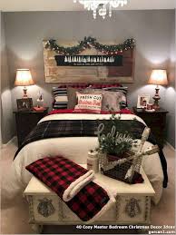 40 Cozy Master Bedroom Christmas Decor Ideas Christmas Decorations Bedroom Christmas Bedroom Christmas Room Decor