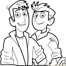You can print or color them online at. Wild Kratts Coloring Page For Kids Free Wild Kratts Printable Coloring Pages Online For Kids Coloringpages101 Com Coloring Pages For Kids