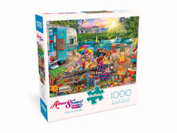 This sale has it all including books, instruments, bicycles, and even some roosters if you look hard enough. Buffalo Games Aimee Stewart The Family Campsite Jigsaw Puzzle 1000 Pc Food 4 Less