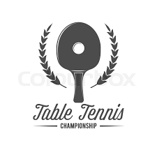 Download 1,000+ royalty free ping pong logo vector images. Table Tennis Ping Pong Label Logo Stock Vector Colourbox