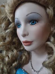 RARE 34" TALL Porcelain Doll "Camille" by Pat Dezinski for Paradise  Galleries $119.00