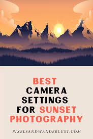 Camera Settings For Video Animal Photography Sunset Camera Settings Sunset Photography Photography Camera