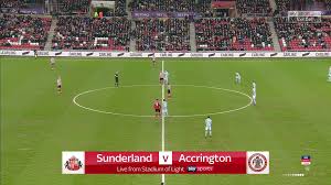 Match corresponding to league one. Futbol English League One 18 19 Sunderland Vs Accrington Stanley 15 02 2019