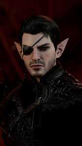 Oh yeah, so I wrapped up my other Durge run with Ciarán (again, again,  again). So meet my new half elf Dark Urge; Dane 🖤 And yes, beard and  eyepatch = Snake.