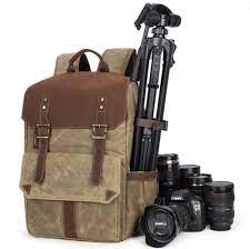 T D Well Camera Backpack Bag Waterproof Camera Bag Professional Slr Dslr Camera Large Capacity Vinta In 2021 Camera Backpack Waterproof Camera Bag Best Camera Backpack