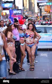 The topless girls and characters of Times Square working for tips as the  Times Square commission decides what to do them Featuring: Atmosphere  Where: Manhattan, New York, United States When: 17 Sep