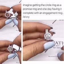 Definitely Engagement And Wedding Band Not Promise Ring Princessrings Engagement Engagement Rings Dream Engagement Rings