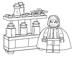 Harry potter and luna love good. Lego Severus Snape Coloring Page Free Printable Coloring Pages For Kids