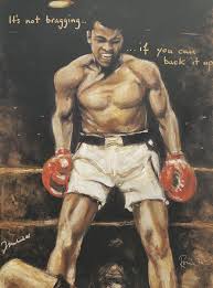 #8110620, € 9.000 ronnie wood was born in london, june 1st in 1947. Ronnie Wood Muhammad Ali For Sale Artspace