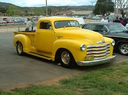 Image result for Federal Yellow 1950 Truck