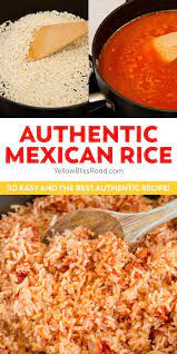 Authentic Mexican Rice Recipe Yellowblissroad Com Recipe Authentic Mexican Rice Mexican Food Recipes Authentic Mexican Rice Recipes