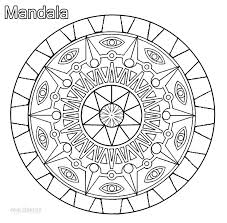 Mandala coloring pages are not just for children they're for adults too! Printable Mandala Coloring Pages For Kids