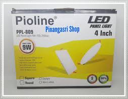 Lampu led model downlight 3 x 1w, untuk. Jual Lampu Downlight Led Pioline 9w Kotak Square Slim 9watt 9 Watt Led Panel Downlight Round 4 Inchi Inbow Putih Kuning Sni Di Lapak Pinang Asri Bukalapak