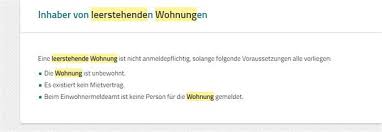 Diese finden sie weiter unten. Wie Verhalt Sich Das Mit Der Gez Bei Ummeldung Recht Jura Einwohnermeldeamt
