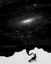 In Nostalgic Mood Negative Space Art Space Art Hope Art