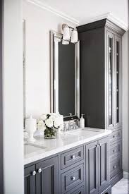 Bathroom tower cabinets 682 x 1024 139 kb jpeg bathroom linen tower. Floor To Ceiling Black Linen Cabinets With Glass Doors Transitional Bathroom