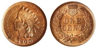 1900 Indian Head Penny Coin Value Prices Photos Info