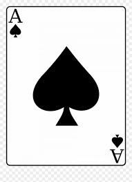 15 Ace Of Spades Card Png Ace Card Ace Of Spades Queen Of Hearts Card