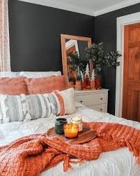 45 Blue And Orange Bedroom Ideas Easy Home Concepts Home Decor Bedroom Orange Farm House Living Room