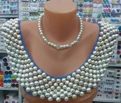 resultat de recherche d images pour احدث صدور كروشي 2017 chain necklace statement necklace diamond necklace