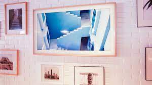 It's excellent in that role, though it doesn't deliver samsung's very best motion video technology. Samsung The Frame Tv Is Literally Wall Art Costs 2 000 Cnet