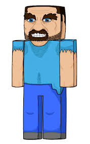 Minecraft Steve? by MonochromaticJelly